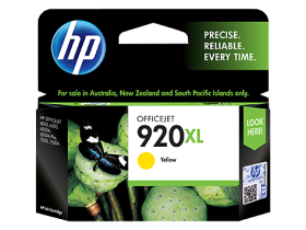 HP 920XL High Yield Yellow Original Ink Cartridge(CD974AA)