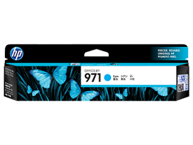 HP 971 Cyan Original Ink Cartridge (CN622AA)