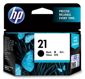 HP 21 Black Original Ink Cartridge (C9351AA)