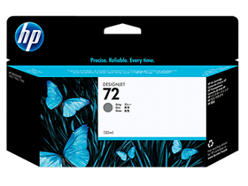 HP 72 130-ml Gray DesignJet Ink Cartridge (C9374A)