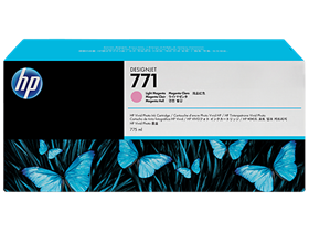 HP 771 775-ml Light Magenta DesignJet Ink Cartridge (CE041A)