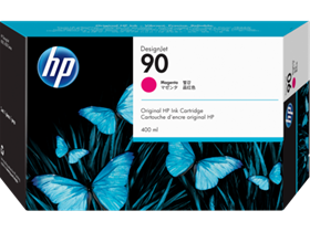HP 90 400-ml Magenta DesignJet Ink Cartridge (C5063A)