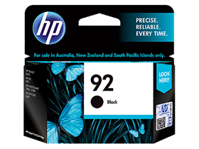 HP 92 Black Original Ink Cartridge (C9362WA)