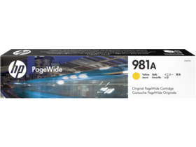HP 981A Yellow Original PageWide Cartridge (J3M70A)