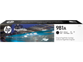 HP 981A Black Original PageWide Cartridge (J3M71A)