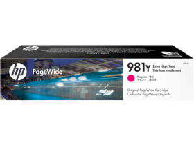 HP 981Y Extra High Yield Magenta Original PageWide Cartridge (L0R14A)