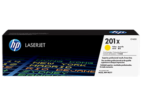 HP 201X High Yield Yellow Original LaserJet Toner Cartridge (CF402X)