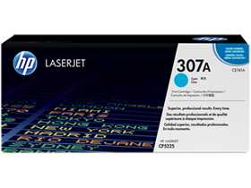 HP 307A Cyan Original LaserJet Toner Cartridge (CE741A)