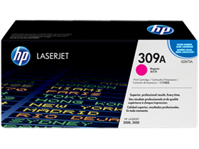 HP 309A Magenta Original LaserJet Toner Cartridge (Q2673A)