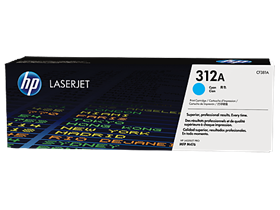 HP 312A Cyan Original LaserJet Toner Cartridge (CF381A)