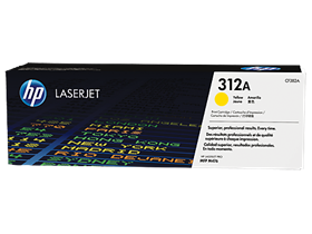 HP 312A Yellow Original LaserJet Toner Cartridge (CF382A)