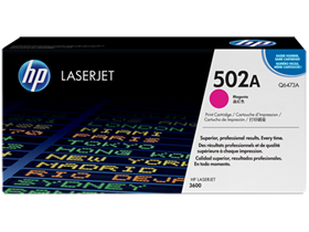 HP 502A Magenta Original LaserJet Toner Cartridge (Q6473A)