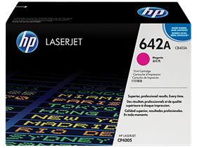 HP 642A Magenta Original LaserJet Toner Cartridge (CB403A)