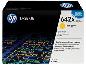 HP 642A Yellow Original LaserJet Toner Cartridge (CB402A)