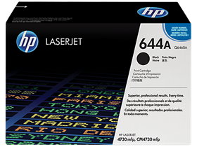 HP 644A Black Original LaserJet Toner Cartridge (Q6460A)