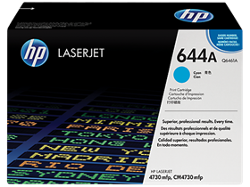 HP 644A Cyan Original LaserJet Toner Cartridge (Q6461A)