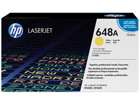 HP 648A Yellow Original LaserJet Toner Cartridge (CE262A)