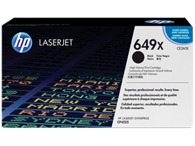 HP 649X High Yield Black Original LaserJet Toner Cartridge (CE260X)