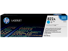 HP 822A Cyan Original LaserJet Toner Cartridge (C8551A)