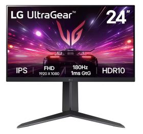 Màn hình LG 24GS65F-B.ATV 23.8 inch FHD IPS 180Hz 1ms – Gaming chân đế linh hoạt