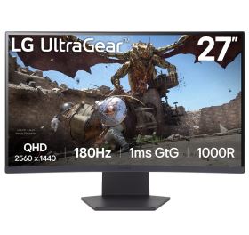 Màn hình LG 27GS60QC-B.ATVQ 27 inch cong VA 2K 180Hz 1ms – Chơi game mượt, thiết kế cong 1000R