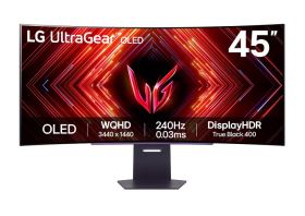 Màn hình LG 45GS95QE-B.ATV 44.5 inch cong OLED WQHD 240Hz 0.03ms – Tỷ lệ 21:9, gaming chân đế linh hoạt