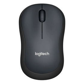 Logitech M221 Silent Black Wireless Mouse (910-004882)