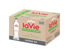 Nước khoáng LaVie không ga Glass 450ml (Thùng 20 chai)