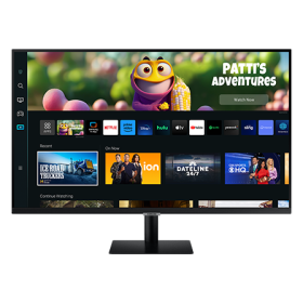 Màn hình thông minh Samsung M5 Đen M50C 32 inch (LS32CM500EEXXV)