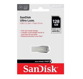 USB SanDisk Ultra Luxe 128GB CZ74 – USB 3.2 Gen 1, Vỏ Kim Loại Nguyên Khối, Tốc Độ Cao (SDCZ74-128G-G46)