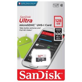 Thẻ nhớ SanDisk Ultra 256GB microSDXC – Class 10, UHS-I, tốc độ 100MB/s, bảo hành 7 năm (SDSQUNR-256G-GN3MN)