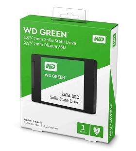Ổ cứng SSD WD Green 1TB SATA III – Đọc 545MB/s, Ghi 465MB/s màu xanh Green (WDS100T3G0A)