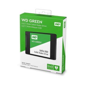 Ổ cứng SSD WD Green 240GB 2.5 inch SATA III – Đọc 545MB/s, Ghi 465MB/s màu xanh Green (WDS240G3G0A)