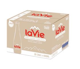 Nước Khoáng LaVie Premium 400ml (Thùng 20 chai)