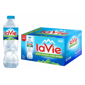 Nước khoáng LaVie 500ml (Thùng 24 chai)