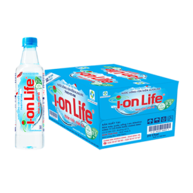 Nước kiềm ion Life 450ml (Thùng 24 chai)