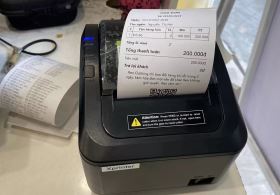 Xprinter XP-K200L in được trang thử nhưng không in bill: Cách kiểm tra